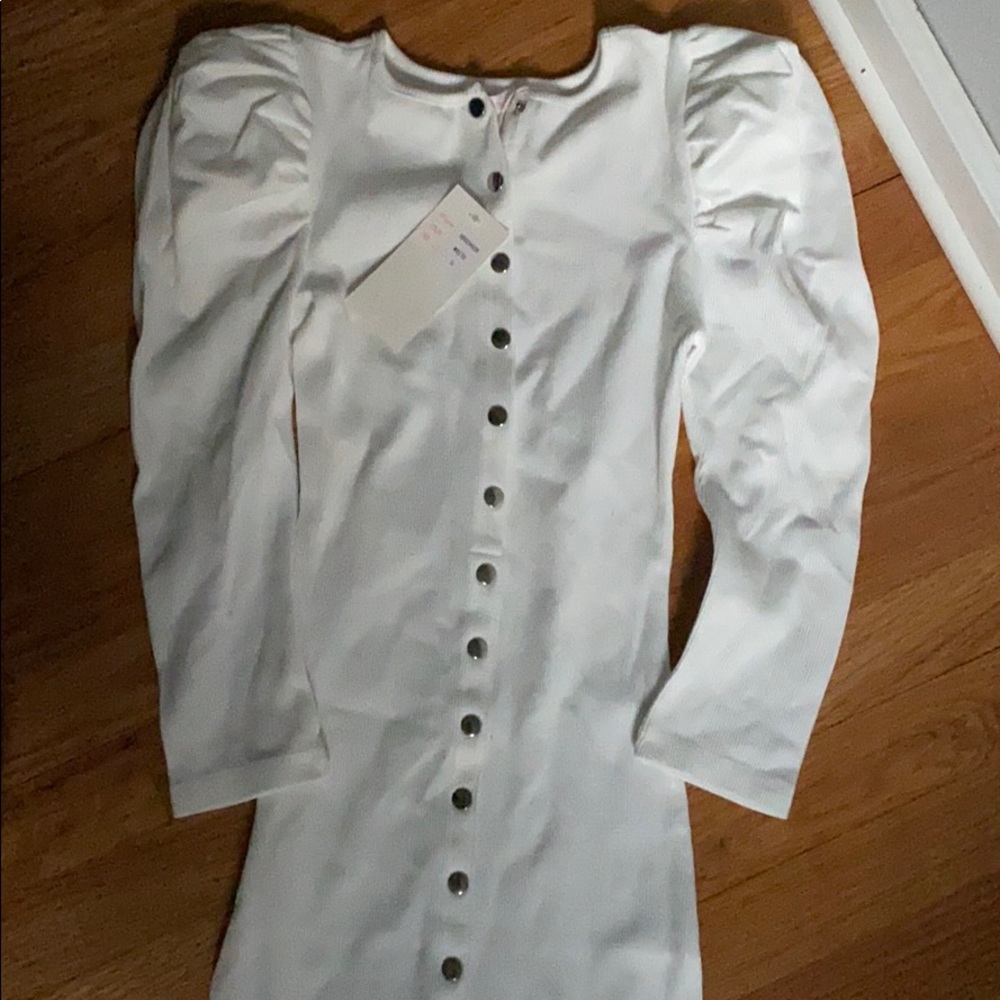 Long white dress